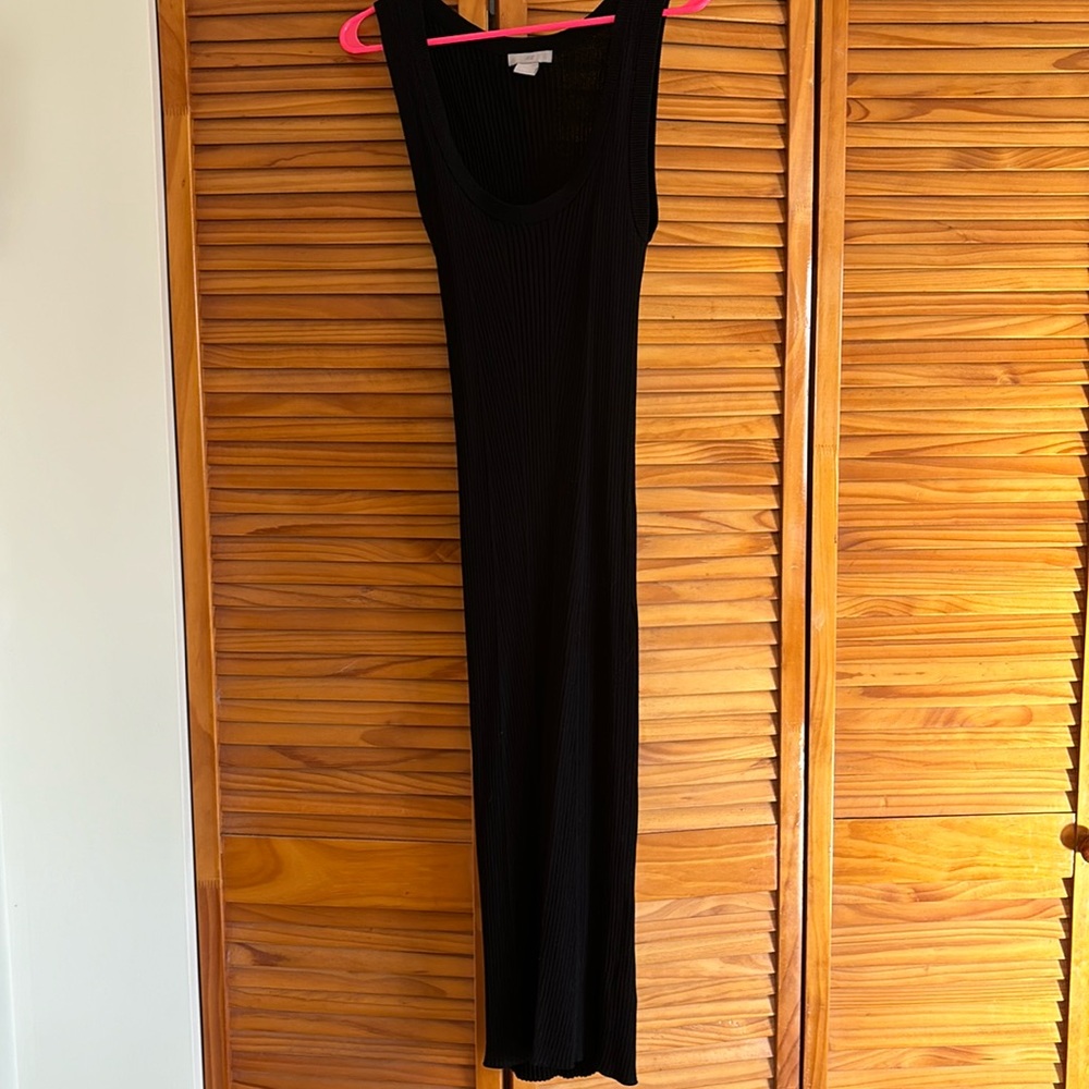 H&M sleeveless black dress